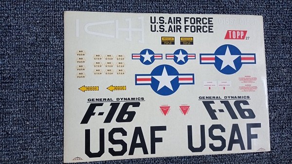 Dekor für F16 klein